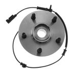 2 Pcs Front Wheel Bearing & Hub Assembly with ABS Sensor for Dodge Ram 1500 2009 2010 2011