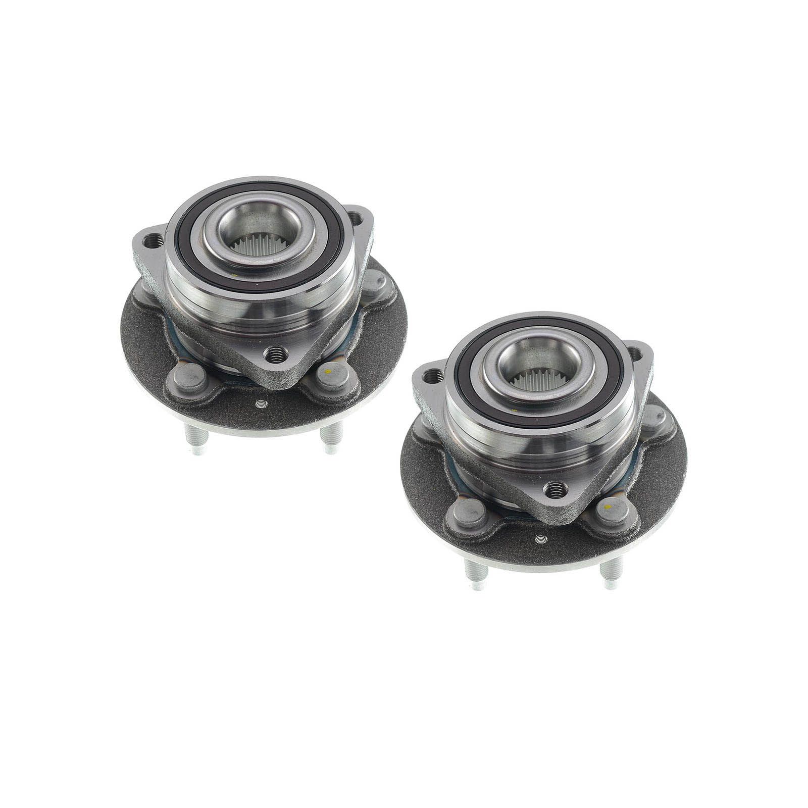 2 Pcs Front Wheel Bearing & Hub Assembly for 2012 Chevrolet Volt