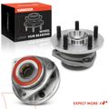 2 Pcs Front Wheel Bearing & Hub Assembly for 1989 Jeep Cherokee