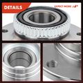 2 Pcs Front Wheel Bearing & Hub Assembly for 2004 BMW 330i