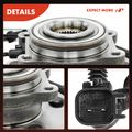 2 Pcs Front Wheel Bearing & Hub Assembly with ABS for 2009 Volkswagen Routan