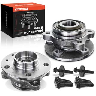 2 Pcs Front Wheel Bearing & Hub Assembly for Volvo XC90 2007-2014