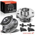 2 Pcs Front Wheel Bearing & Hub Assembly for 2009 Volvo XC90