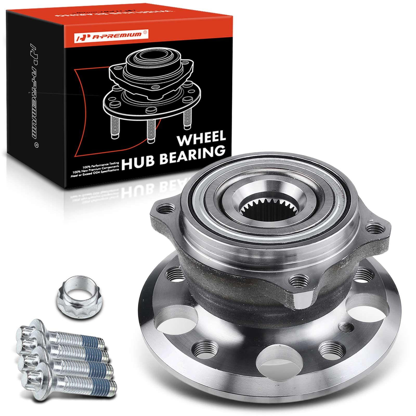 Rear Wheel Bearing & Hub Assembly for Mercedes-Benz E350 E500 E550 | A ...