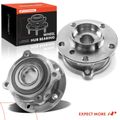 2 Pcs Front Wheel Bearing & Hub Assembly for 2010 BMW X6