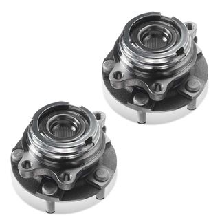 2 Pcs Front Wheel Bearing & Hub Assembly for Infinit G37 2009-2012 Q60 QX50