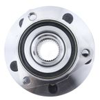 2 Pcs Front Wheel Bearing & Hub Assembly for Dodge Ram 1500 1994 1995 1996-1999 4WD