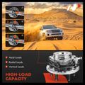 Front Driver Wheel Bearing & Hub Assembly with ABS Sensor for Dodge Dakota 97-04 Durango