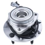Front Right Wheel Bearing & Hub Assembly with ABS Sensor for Dodge Ram 1500 97-99 Pickup 4WD