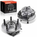 2 Pcs Front Wheel Bearing & Hub Assembly with ABS Sensor for 2002 Ford Explorer