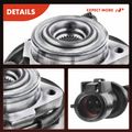 2 Pcs Front Wheel Bearing & Hub Assembly with ABS Sensor for 2002 Ford Explorer