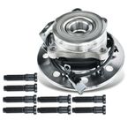Front Driver Wheel Bearing & Hub Assembly with ABS Sensor for Dodge Ram 3500 1998-1999