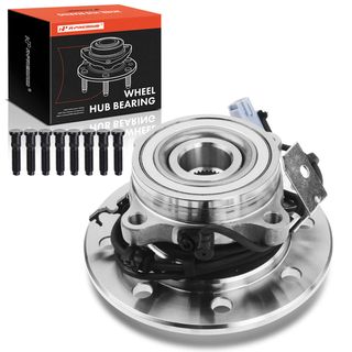 Front Driver Wheel Bearing & Hub Assembly with ABS Sensor for Dodge Ram 3500 1998-1999