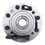 2 Pcs Front Wheel Bearing & Hub Assembly with ABS Sensor for Dodge Ram 2500 3500 4WD