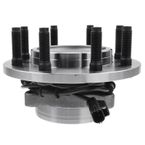 2 Pcs Front Wheel Bearing & Hub Assembly with ABS Sensor for Dodge Ram 2500 3500 4WD