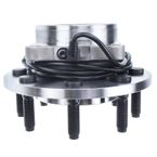 2 Pcs Front Wheel Bearing & Hub Assembly with ABS Sensor for Dodge Ram 2500 3500 2000-2002