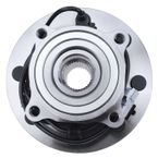 2 Pcs Front Wheel Bearing & Hub Assembly with ABS Sensor for Dodge Ram 2500 3500 2000-2002