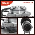 2 Pcs Front Wheel Bearing & Hub Assembly with ABS Sensor for 2008 Ford Explorer Sport Trac