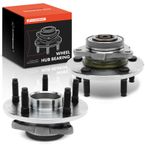2 Pcs Front Wheel Bearing & Hub Assembly for Dodge Ram 1500 2002-2008