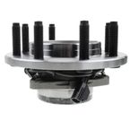 2 Pcs Front Wheel Bearing & Hub Assembly with ABS Sensor for Dodge Ram 2500 3500 RWD