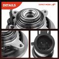 Front Driver or Passenger Wheel Bearing & Hub Assembly with ABS for 2010 Ford Expedition