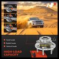 Front Wheel Bearing & Hub Assembly with ABS Sensor for 2013 Chevrolet Avalanche