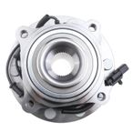 2 Pcs Front Wheel Bearing & Hub Assembly with ABS Sensor for Dodge Ram 4500 Ram 5500 Ram