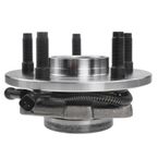 2 Pcs Front Wheel Bearing & Hub Assembly with ABS Sensor for Dodge Ram 1500 Pickup