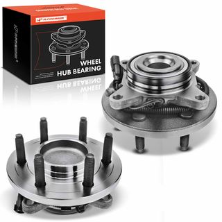 2 Pcs Front Wheel Bearing & Hub Assembly with ABS Sensor for Ford F-150 Expedition