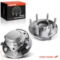 2 Pcs Front Wheel Bearing & Hub Assembly for 2017 GMC Yukon