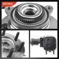 Front Driver or Passenger Wheel Bearing & Hub Assembly with ABS for 2013 Lincoln Navigator