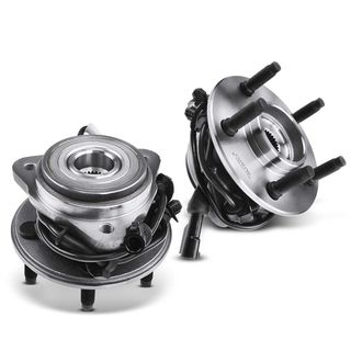 2 Pcs Front Wheel Bearing & Hub Assembly with ABS Sensor for Ford Ranger Mazda