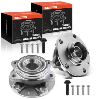 2 Pcs Front Wheel Bearing & Hub Assembly for Audi A4 2002-2008 A4 Quattro A6 Quattro