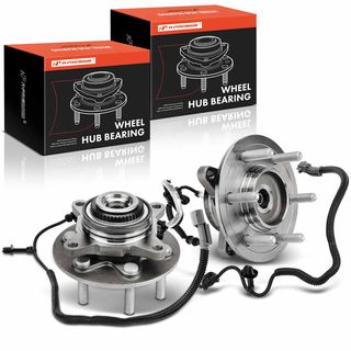 2 Pcs Front Wheel Hub Bearing Assembly for Ford F-150 18-20 Police Responder 4WD