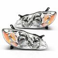 Front Halogen Headlights Assembly without Bulb for 2006 Toyota Corolla