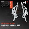 2 Pcs Front Driver & Passenger Hood Hinge for 2003 Toyota Land Cruiser