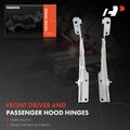 2 Pcs Front Driver & Passenger Hood Hinge for 2004 Ford F-150