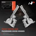 2 Pcs Front Driver & Passenger Hood Hinge for 2013 Hyundai Tucson