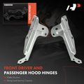 2 Pcs Front Driver & Passenger Hood Hinge for 2015 GMC Sierra 1500