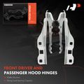 2 Pcs Front Driver & Passenger Hood Hinge for Chevy Malibu 2016-2023 Sedan