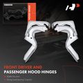 2 Pcs Front Driver & Passenger Hood Hinge for 2018 Toyota RAV4