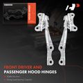 2 Pcs Front Driver & Passenger Hood Hinge for Chevrolet Spark 2016-2022 Hatchback