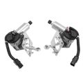 2 Pcs Front Driver & Passenger Headlight Headlamp Motor 4-Pins for 1982 Chevrolet Corvette