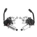 2 Pcs Front Driver & Passenger Headlight Headlamp Motor 4-Pins for 1982 Chevrolet Corvette