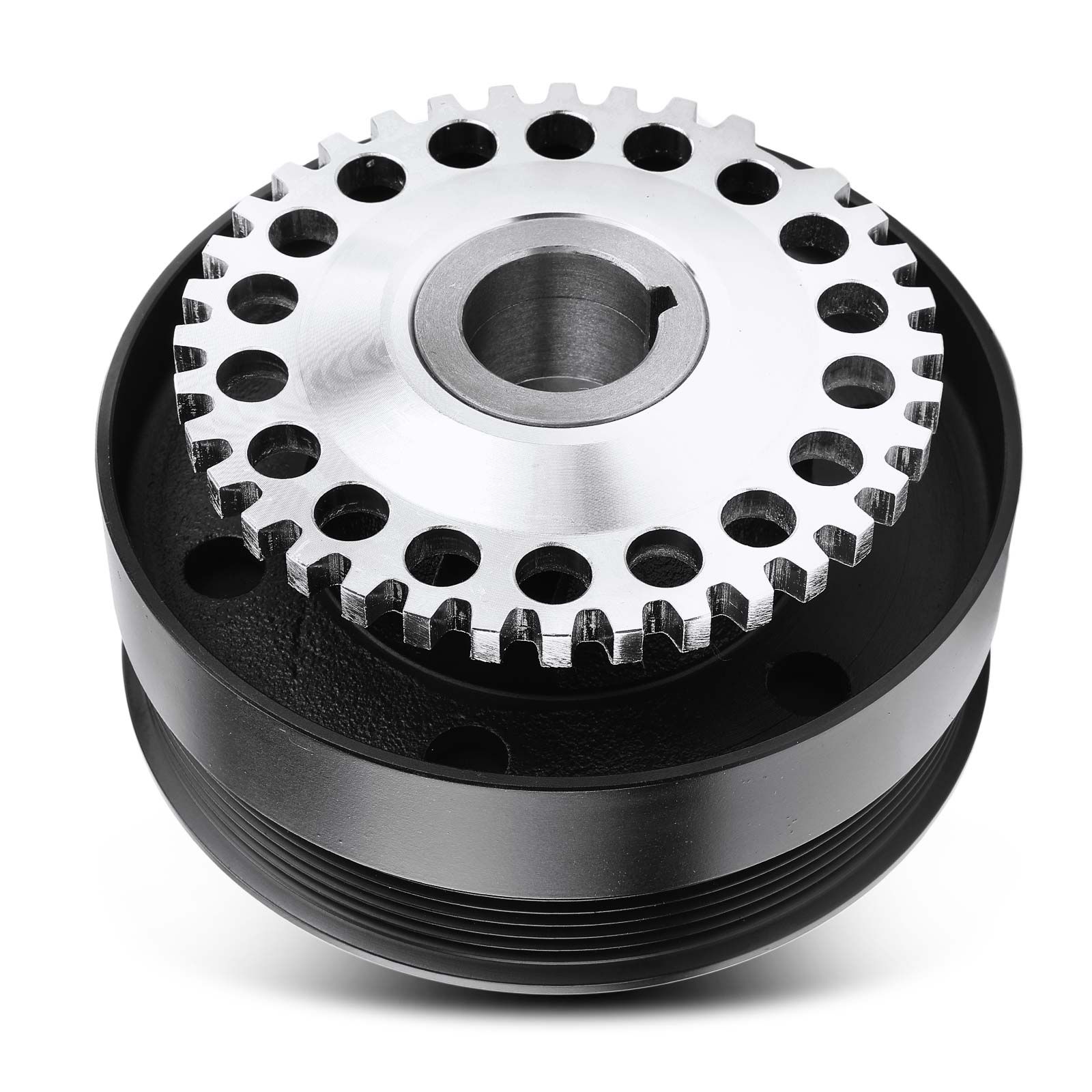 Engine Harmonic Balancer - Compatible With 1984 - 1995 Toyota 4Runner 1985 1986 1987 1988 1989 1990 1991 1992 1993 1994 - View #8