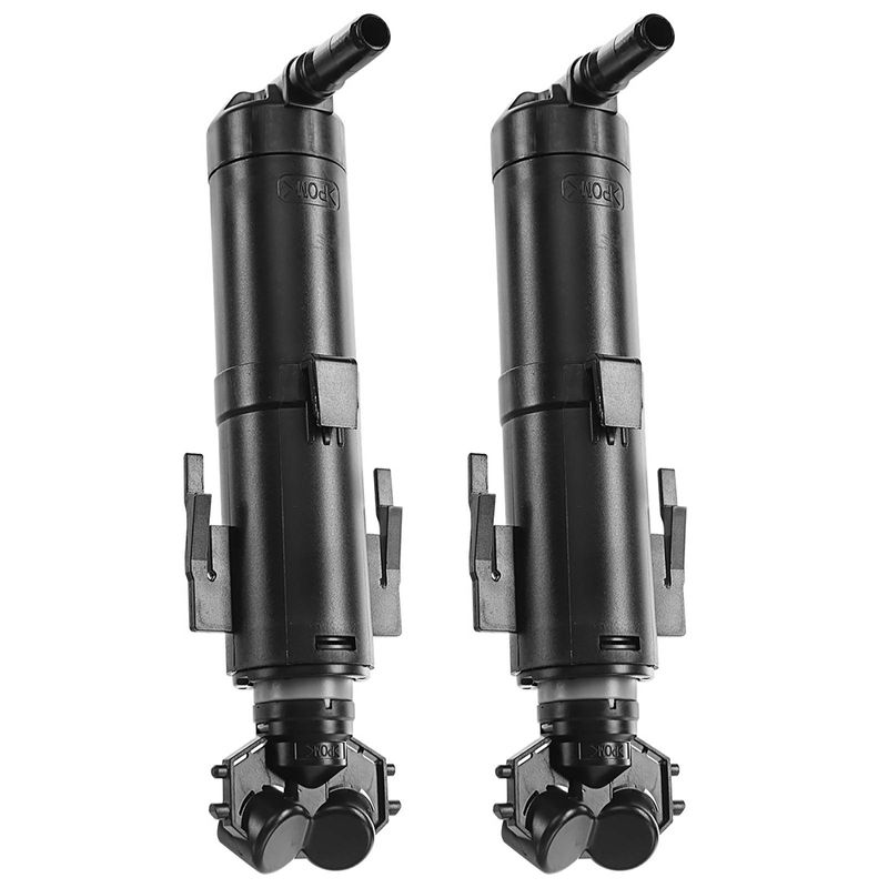 2 Pcs Front Headlight Washer Nozzle for 2011 BMW X3