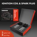 Contents of A-Premium 1997 Ford Mustang  ignition coil &  spark plug kit