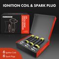 Contents of A-Premium 2012 Dodge Avenger  ignition coil &  spark plug kit