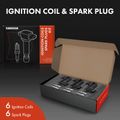 Contents of A-Premium 2004 Chevrolet Epica  ignition coil &  spark plug kit