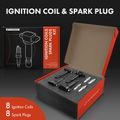 Contents of A-Premium 2008 Volvo XC90  ignition coil &  spark plug kit